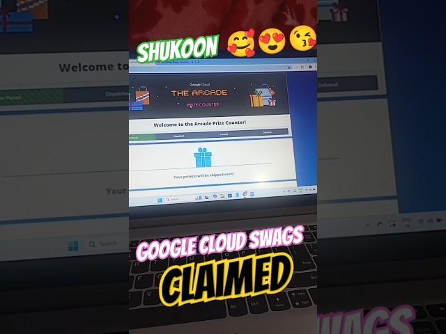 Claim Your Google Cloud Arcade Swags || Arcade 2024