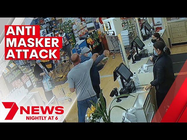 Innocent customer assaulted by anti-masker at Aldinga supermarket  | 7NEWS