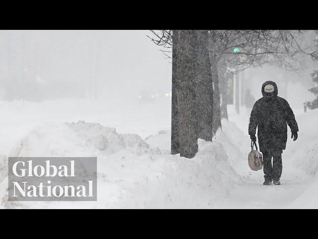 Global National: Feb. 16, 2025 | Ontario and Quebec hit hard by "biggest storm of the season"