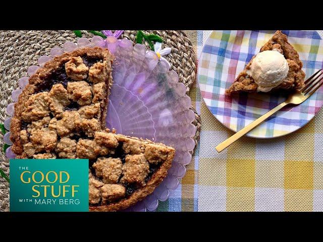 Mary Berg's PB&J Oat Tart | The Good Stuff with Mary Berg