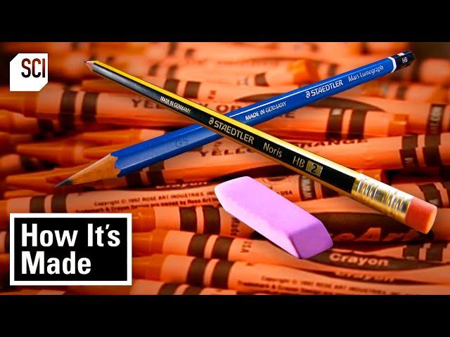 Crayons, Highlighters, & Other Writing Utensils | How It's Made | Science Channel