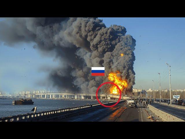 3 MINUTES AGO! MONSTROUS F-16 Cluster Bomb Attack Exposes Russia's Crimea Logistics Weakness!