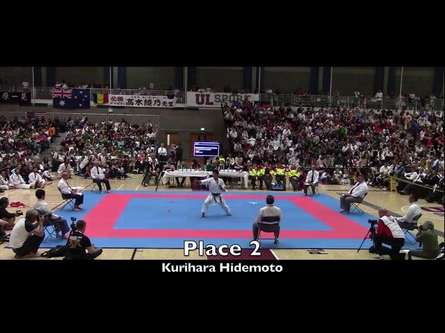 JKA World Championships 2017 Men's kata final