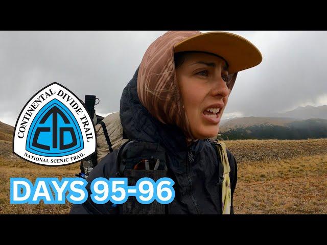 Cold, rain and hail. Welcome to Colorado | CDT Day 95-96