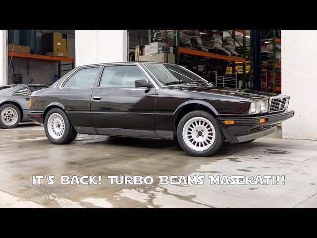 Rally Wheels on a Maserati?!?! / Turbo 3SGE Maserati Biturbo Ep. 8