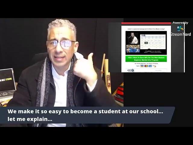 Peter Liciaga | We Make It Easy For Parents To Join Our Martial Arts School!