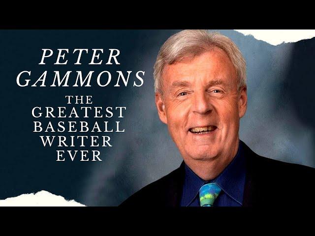 Peter Gammons is the greatest baseball writer ever as explained by Tim Kurkjian