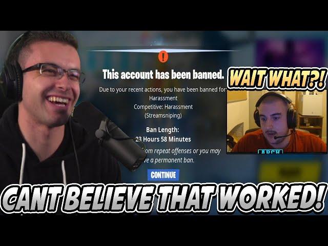 Nick Eh 30 LAUGHS & Gets Streamer BANNED After THIS Happened On Stream! *Ultimate Karma*