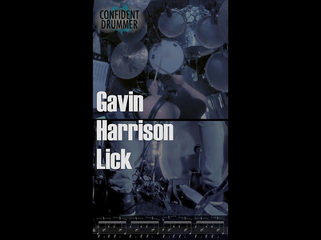 Sextuplet Paradiddle Lick by Gavin Harrison #gavinharrison #drumchops #drumlicks #paradiddle