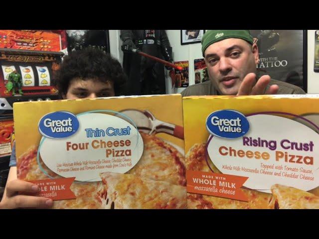 Great Value Rising Crust Cheese Pizza Review