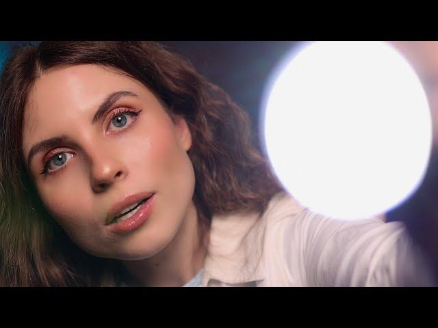 ASMR Detailed Medical Checkup, Cranial Nerve Exam, Hearing Test, Ear Cleaning