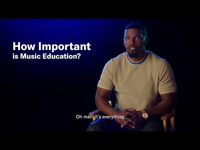 Jamie Foxx on the Importance of Music Education: Disney SOUL