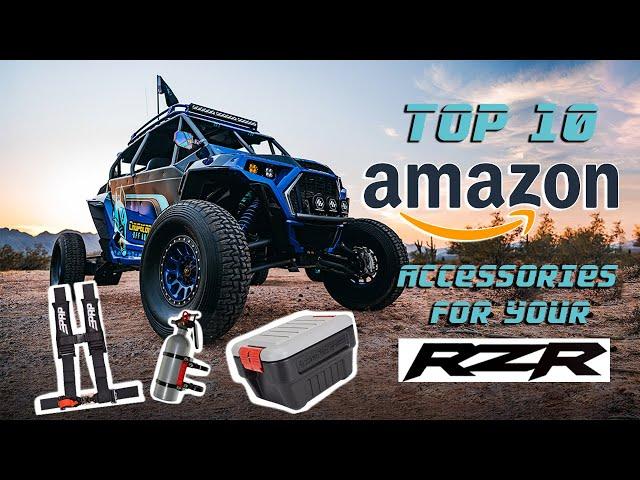 TOP 10 AMAZON MUST-HAVES FOR YOUR POLARIS RZR | CHUPACABRA OFFROAD