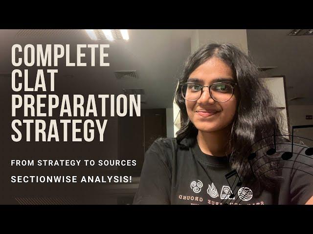 Entire CLAT Prep Guide | For Beginners (Class 11, 12 and Improvers) | Section wise Strategy