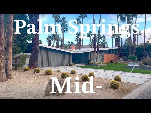 South Palm Springs Twin Palms Architecture Tour William Krisel Julius Shulman Modernism Week