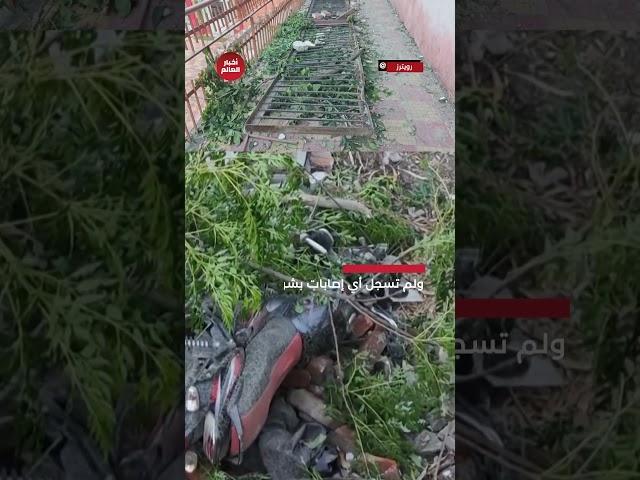 عواصف تضرب كشمير وتتلف الأشجار والمركبات