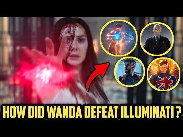 How Did Wanda Defeat Illuminati ? | AKB Galaxy