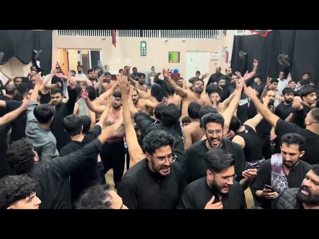 Sar e Zainab se Rida Log Juda krty hain - Manchester Sangat / Vicky Ali and Shahzad Abbas Karbalai