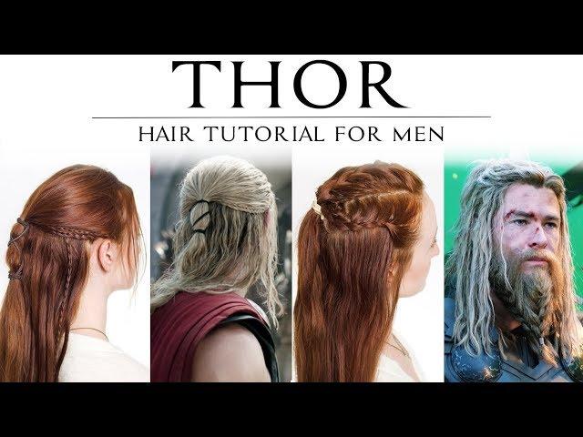 Hair Tutorial for Men - Thor in Ragnarok & Avenger's Endgame