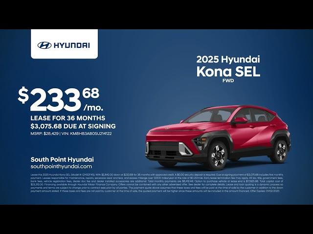 Hyundai Kona 01/01/2025 4745453