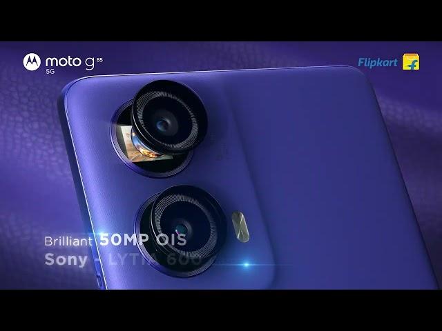 #MotoG85 5G: 3D Curved pOLED 120Hz Display | 50MP Sony LYTIA- 600 Camera| Launch 10th July @flipkart