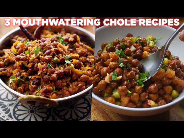 3 Mouthwatering Chole Recipes | Ramzan Special For Beginners