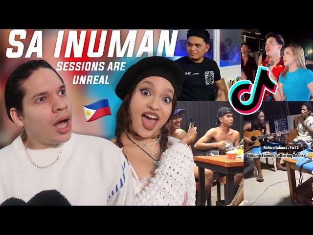 NEVER doubt a drunk Filipino SINGER! Latinos react to Viral Sa Inuman SINGING TikToks!