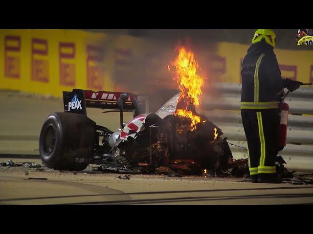 28 SECONDS TO LIVE -  Romain Grosjean  | Formula 1