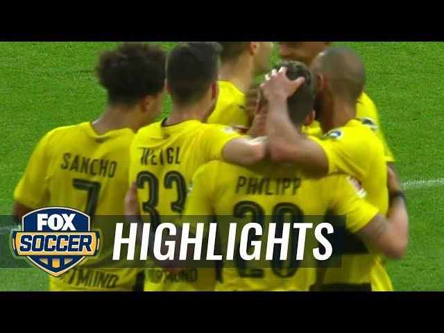 Borussia Dortmund vs. Bayer Leverkusen | 2017-18 Bundesliga Highlights