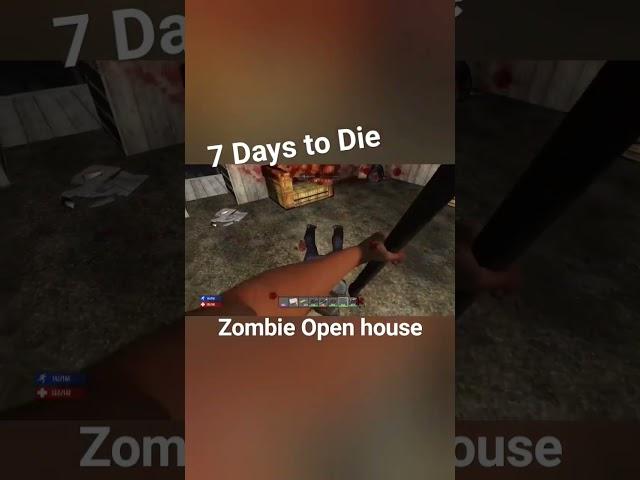 zombie Open House #7daystodie #console #shorts