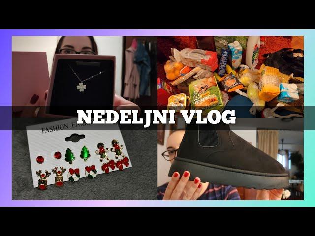 Nedeljni vlog - HAUL - Svetofor/Roda/Temu/AliExpress/ Poklon