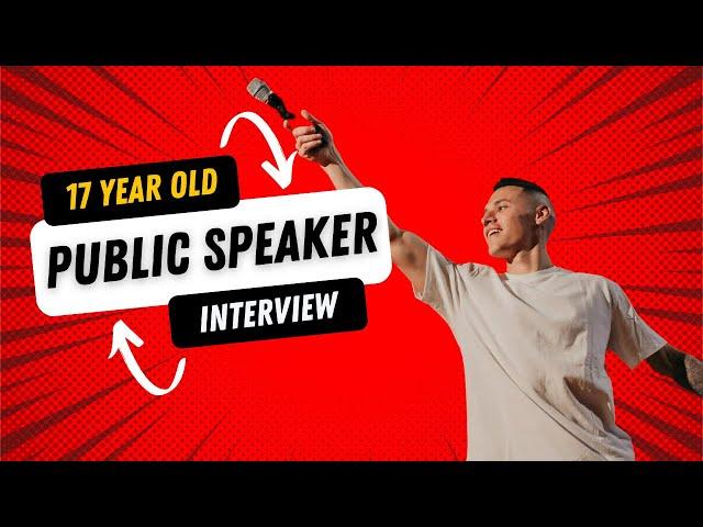 17 Year Old Public Speaker | Jared Scott Salas