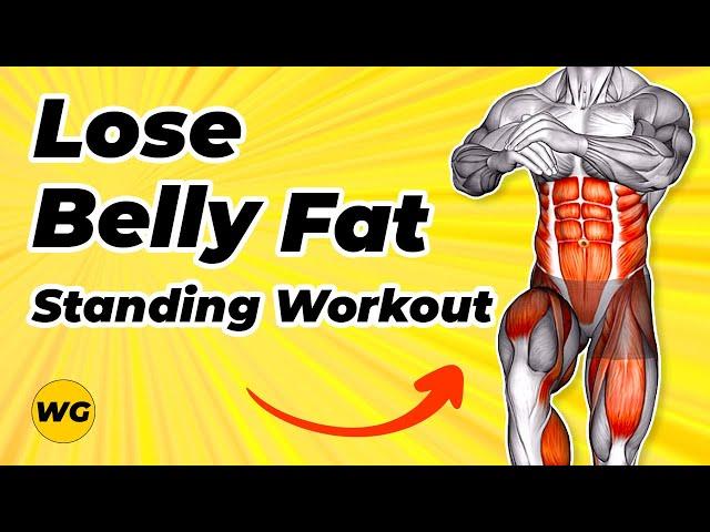 10 MIN Standing Abs Workout For Men (Lose Belly Fat And Get 6 Pack At Home)