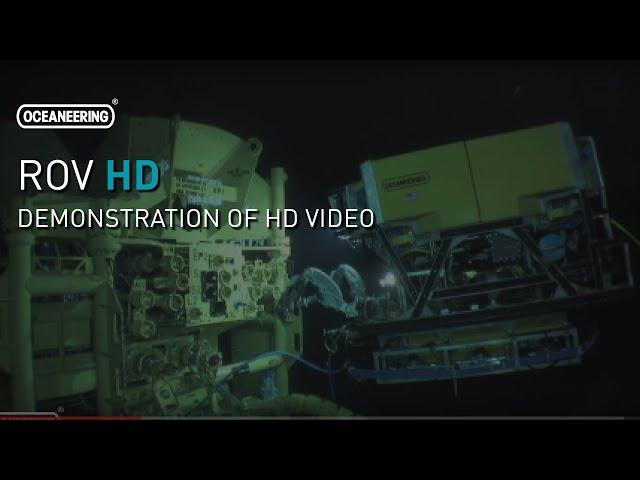 ROV High Definition (HD) Video | Oceaneering