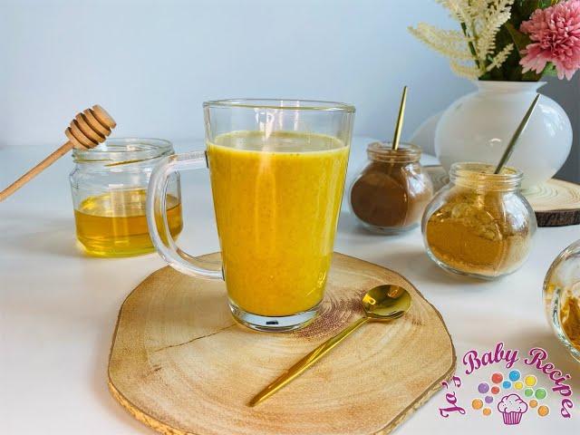 Golden milk (Lapte de aur) - antibiotic si antiinflamator natural | Jo's Baby Recipes