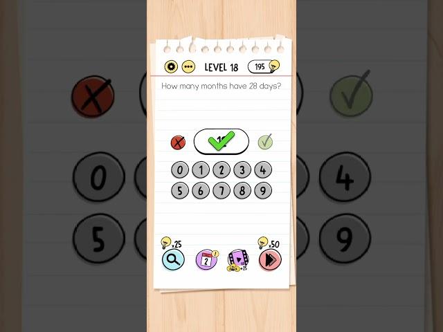 Brian test level 18