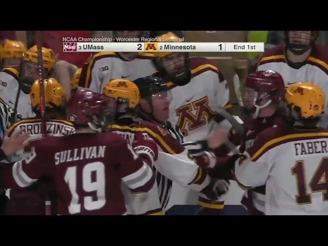 Highlights: Gopher Men's Hockey Wins 4-3 Overtime Thriller in NCAA Opener