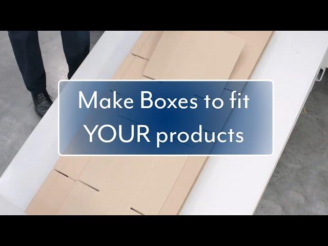 Make boxes to fit your products with the KOLBUS BOXER BX200