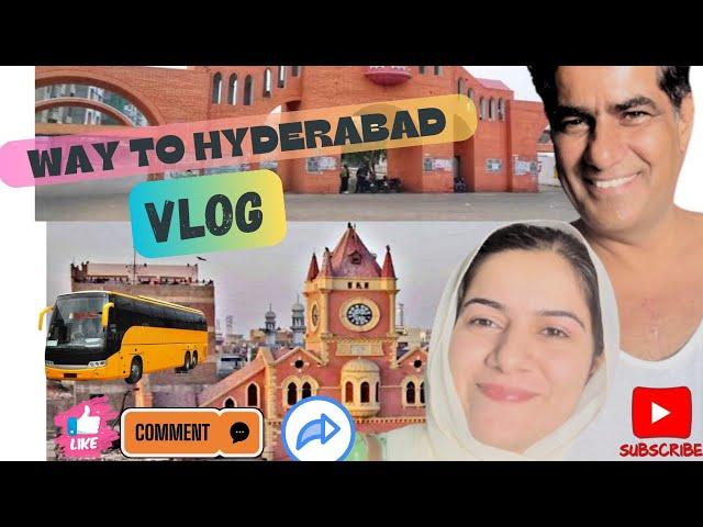 Way to Hyderabad vlog