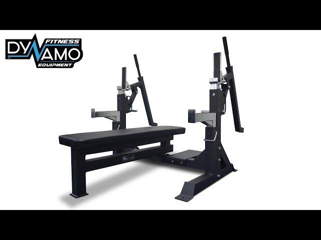 Powerlifting Bench Press with Lever Assist - Dynamo Fitness Equipment