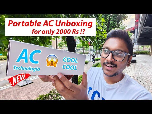 Portable Air Conditioner for only 2000 Rs..?  New Technologia Unboxing !!
