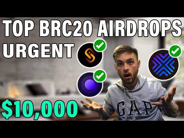 TOP 3 UPCOMING CRYPTO BRC20 AIRDROPS