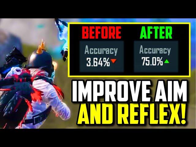 BEST MODE TO IMPROVE AIM & REFLEXES IN PUBG MOBILE!