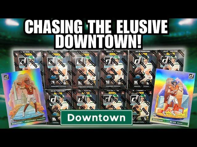 DOWNTOWN HUNTING! 2024 Panini Donruss Football Blaster Box Review!