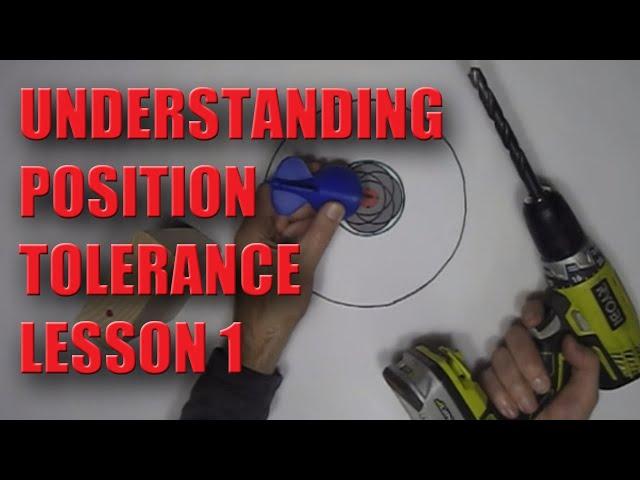 GD&T Position Tolerance Lesson 1 - NO MATH