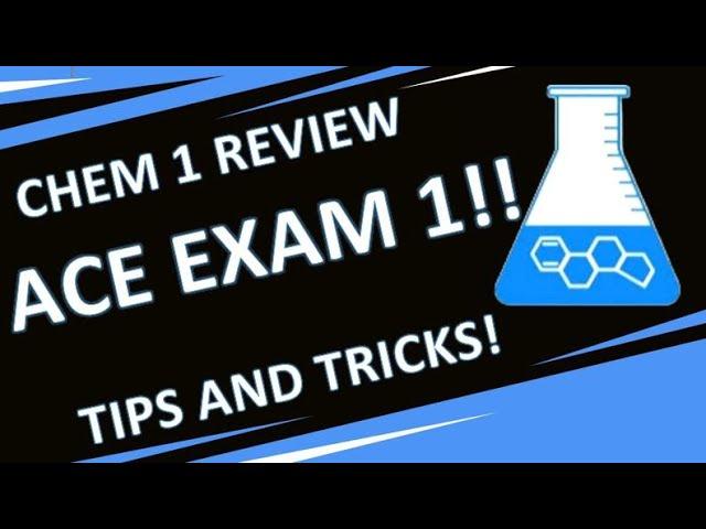 General Chemistry I Exam 1 Review (CHEM-125)