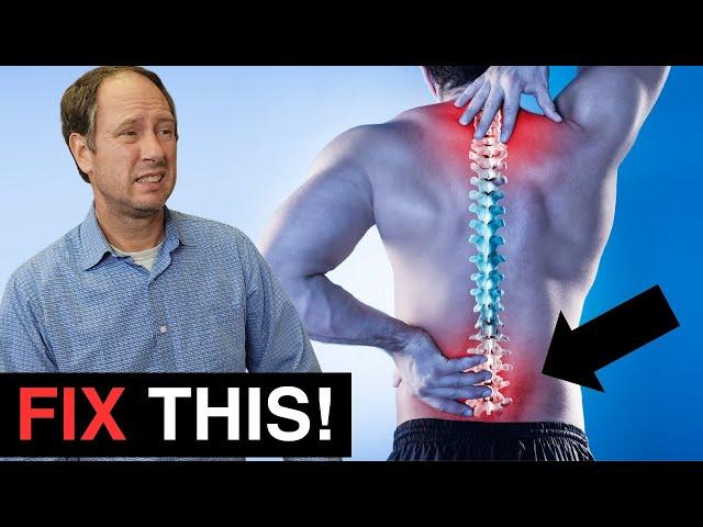 BACK PAIN Causing Cervicogenic Dizziness? (How To FIX IT!) 3 Exercises For Fast Relief!