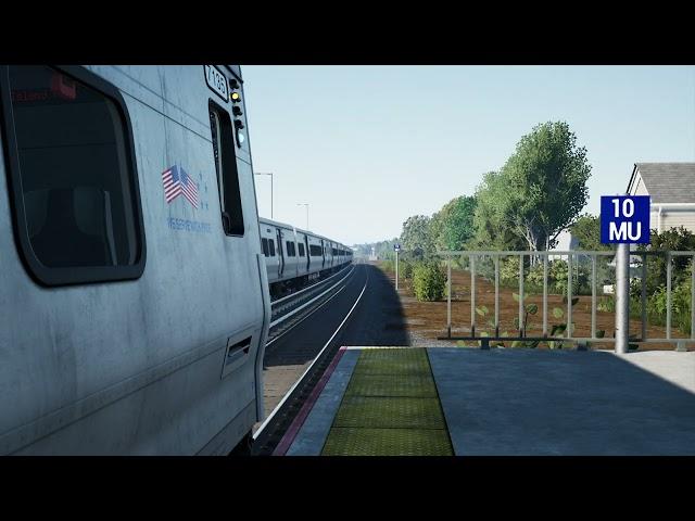 TSW LIRR (M7 EMU) 861 Express Service Long Beach To New York Penn Station