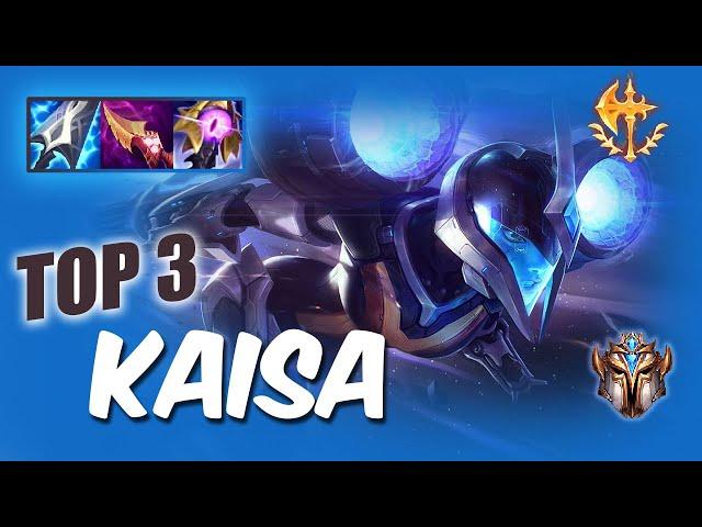 [Wild Rift] Kaisa TOP 3 - S10 Challenger ranked game + build