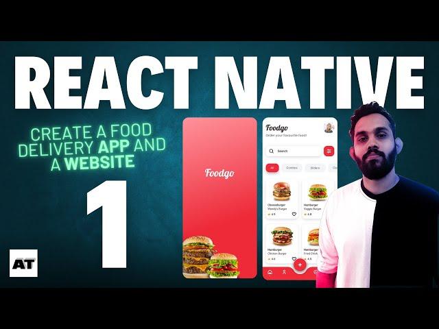 Food delivery system (App and WEB) A-Z using React native and Next JS - Part 1 (Sinhala Lang)